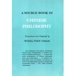 A Source Book in Chinese Philosophy